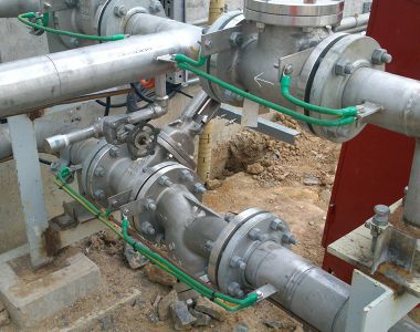 Pipe contact