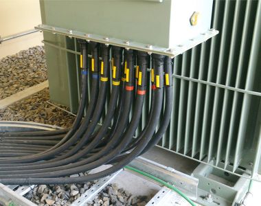 Đấu nối cáp máy biến áp